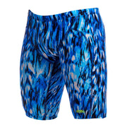 FUNKY TRUNKS MENS WING STREAK TRAINING JAMMER - Blue