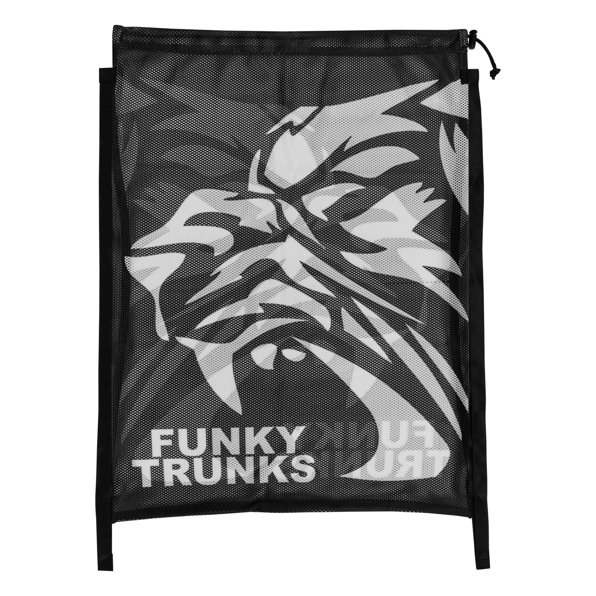 FUNKY TRUNKS ROAR ENERGY MESH GEAR BAG - Black