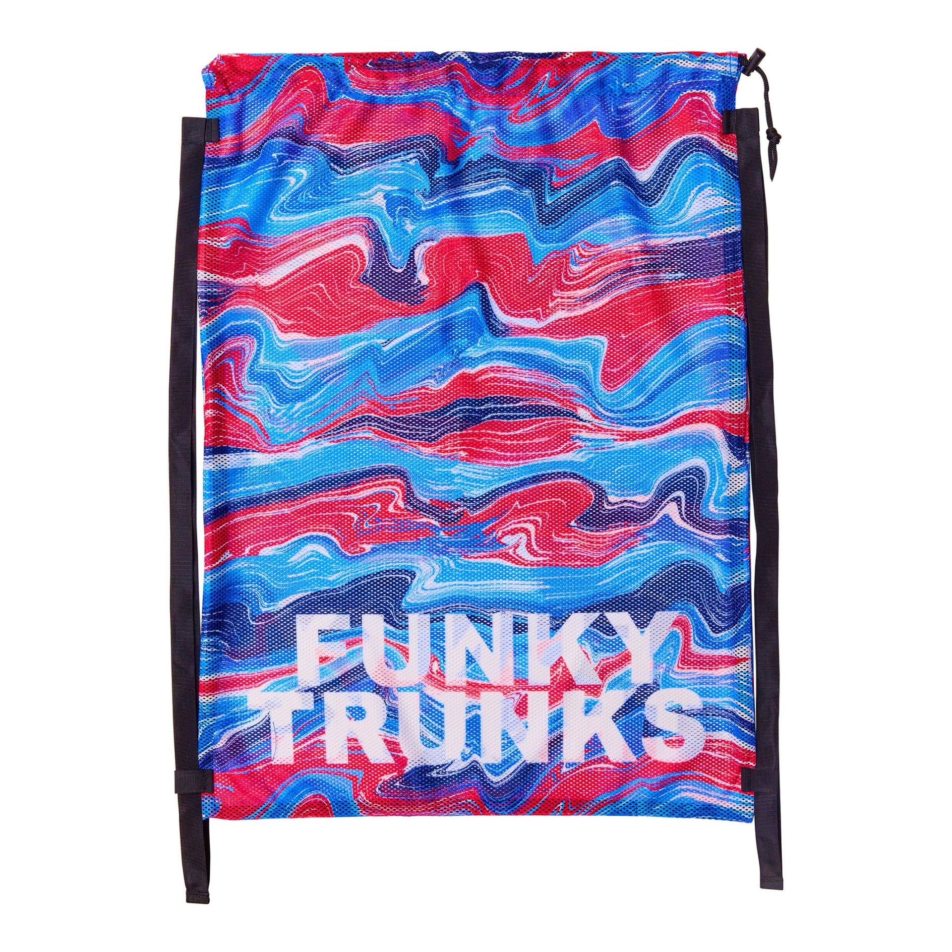 FUNKY TRUNKS WAVE CRAZE MESH GEAR BAG - Multicolour