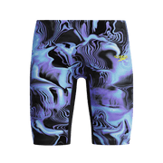 SPEEDO BOYS FASTSKIN ENDURANCE+ MAX HIGH WAIST JAMMER LUCENT GLOW/BLACK - Black