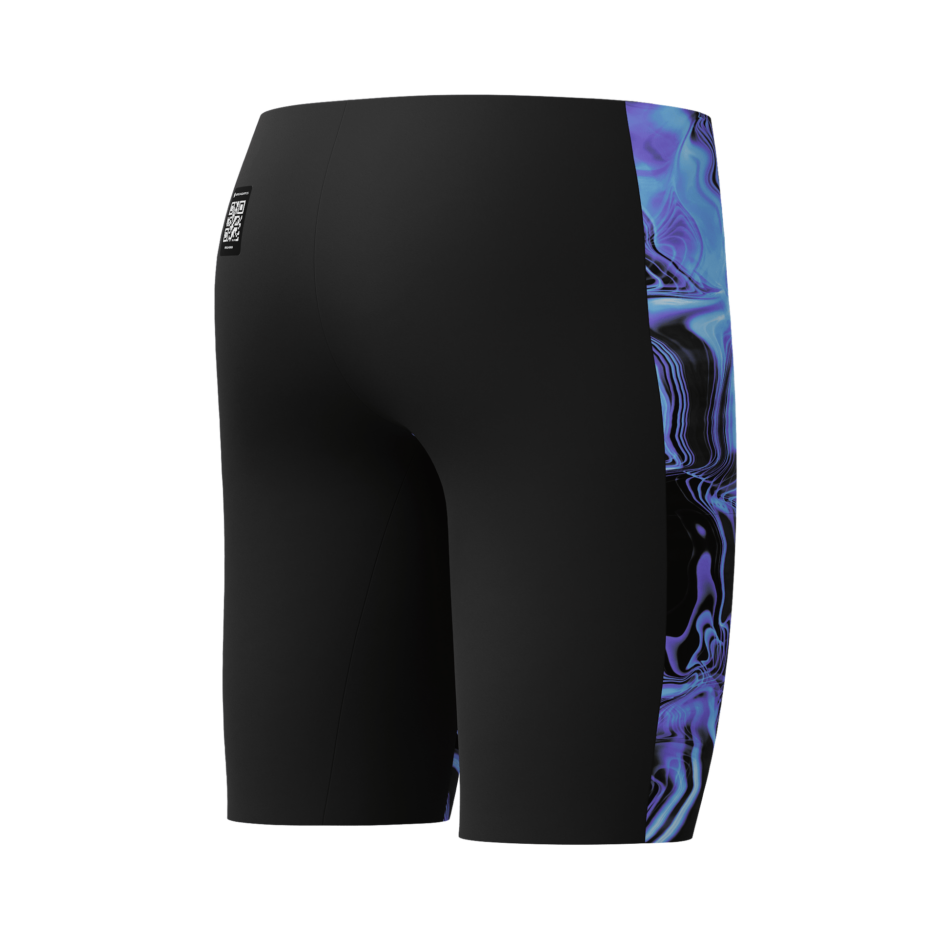 SPEEDO BOYS FASTSKIN ENDURANCE+ MAX HIGH WAIST JAMMER LUCENT GLOW/BLACK - Black