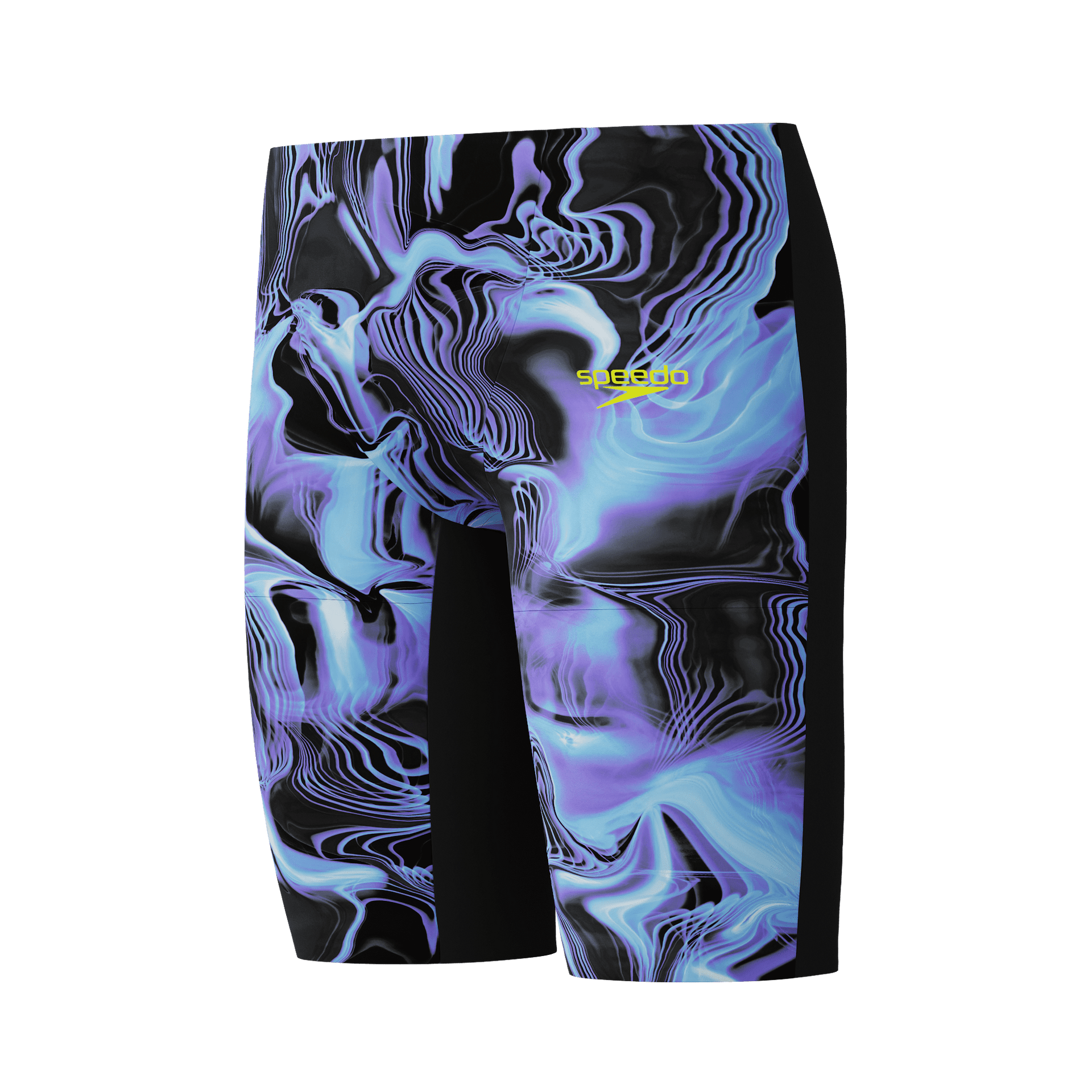 SPEEDO BOYS FASTSKIN ENDURANCE+ MAX HIGH WAIST JAMMER LUCENT GLOW/BLACK - Black