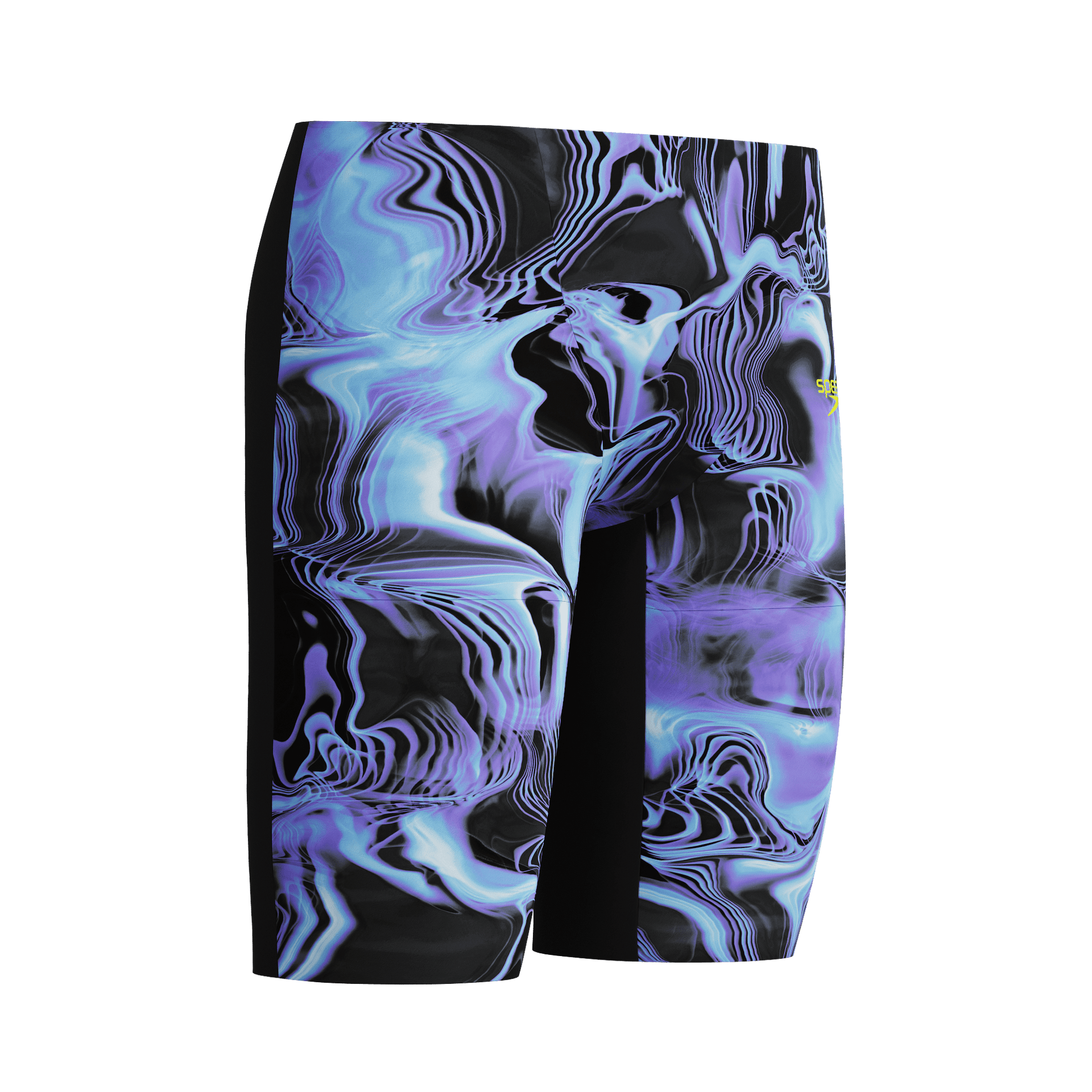 SPEEDO BOYS FASTSKIN ENDURANCE+ MAX HIGH WAIST JAMMER LUCENT GLOW/BLACK - Black