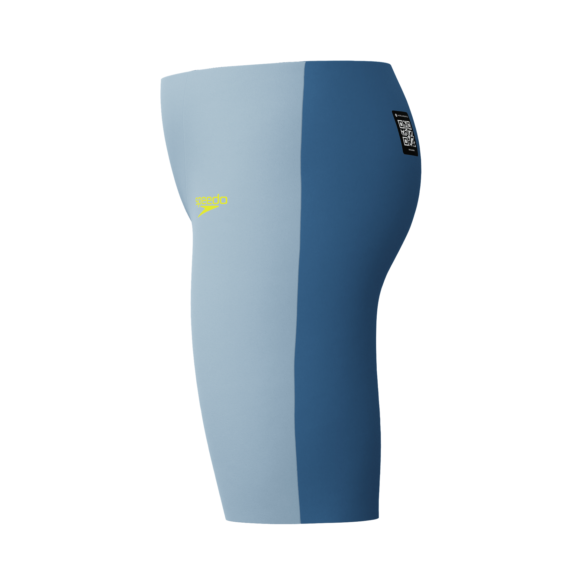 SPEEDO BOYS FASTSKIN ENDURANCE+ MAX HIGH WAIST JAMMER SUGAR BLUE/NITE - Blue