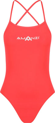 AMANZI GIRLS ATOMIC TIE BACK ONE PIECE