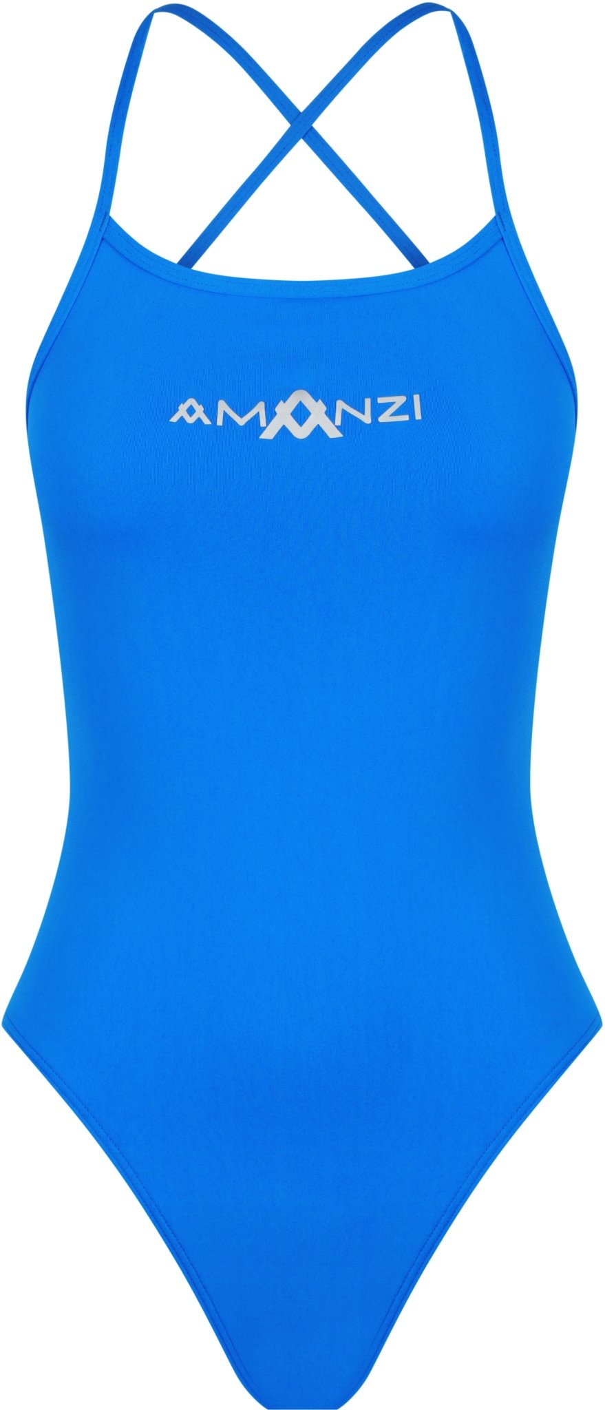 AMANZI GIRLS AZURE TIE BACK ONE PIECE - Blue