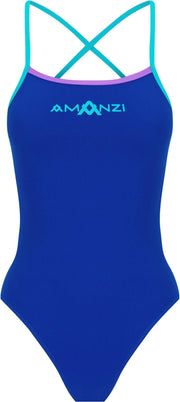AMANZI GIRLS BALTIX TIE BACK ONE PIECE