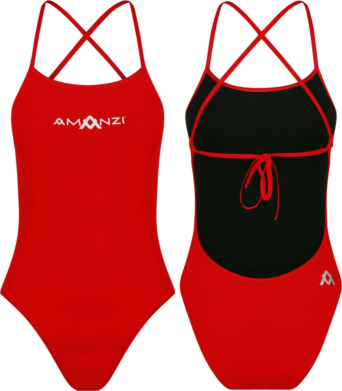 AMANZI GIRLS BLAZE TIE BACK ONE PIECE