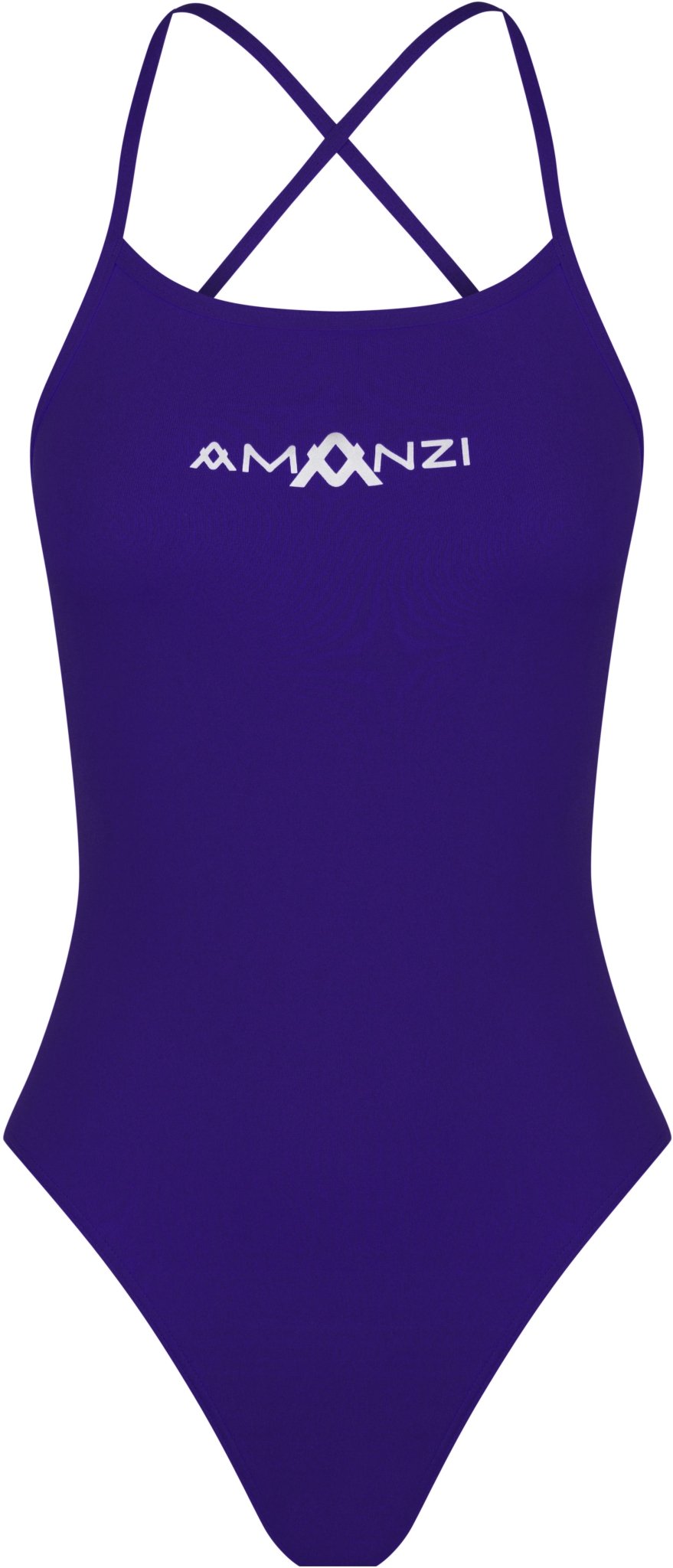 AMANZI GIRLS BLUEBERRY TIE BACK ONE PIECE - Indigo