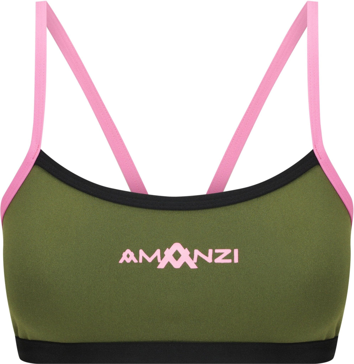 AMANZI GIRLS DESERT BLUSH BIKINI TOP