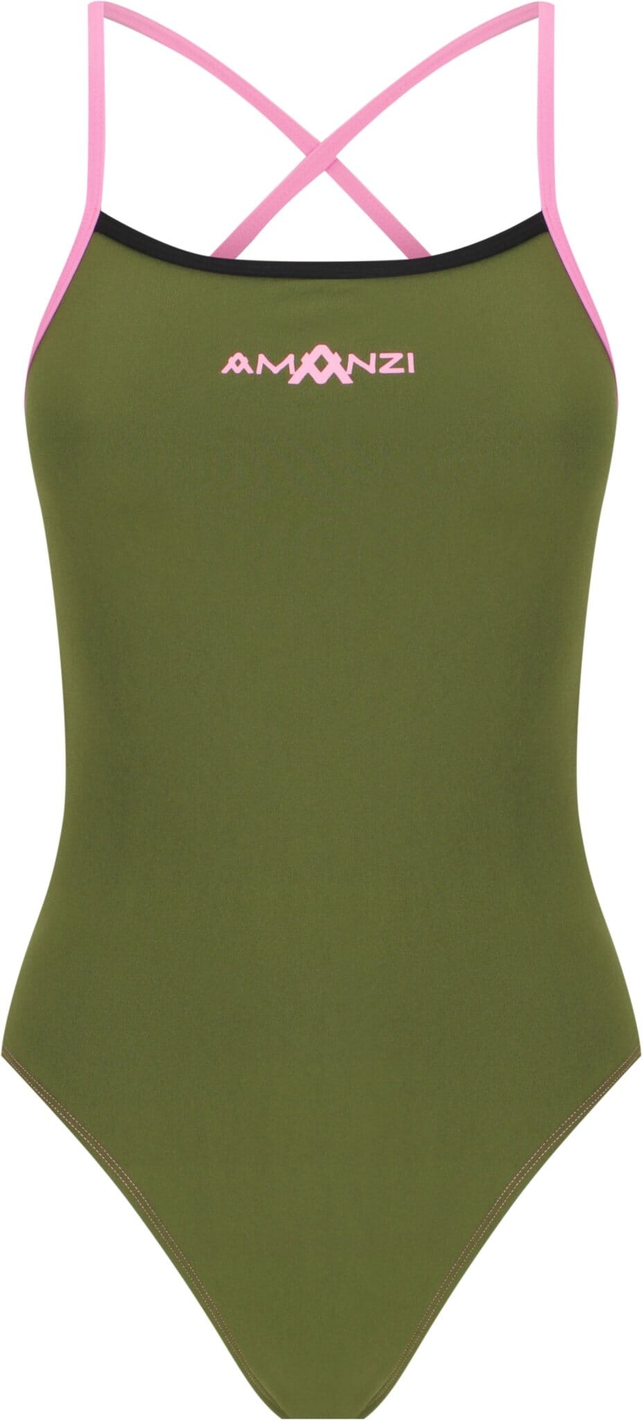 AMANZI GIRLS DESERT BLUSH TIE BACK ONE PIECE