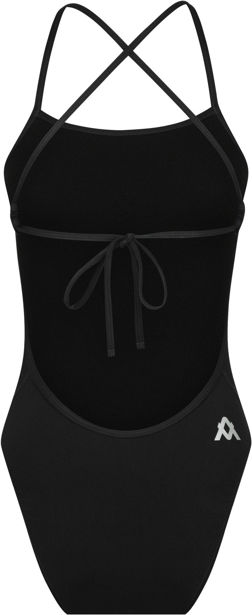 AMANZI GIRLS JET TIE BACK ONE PIECE - Black