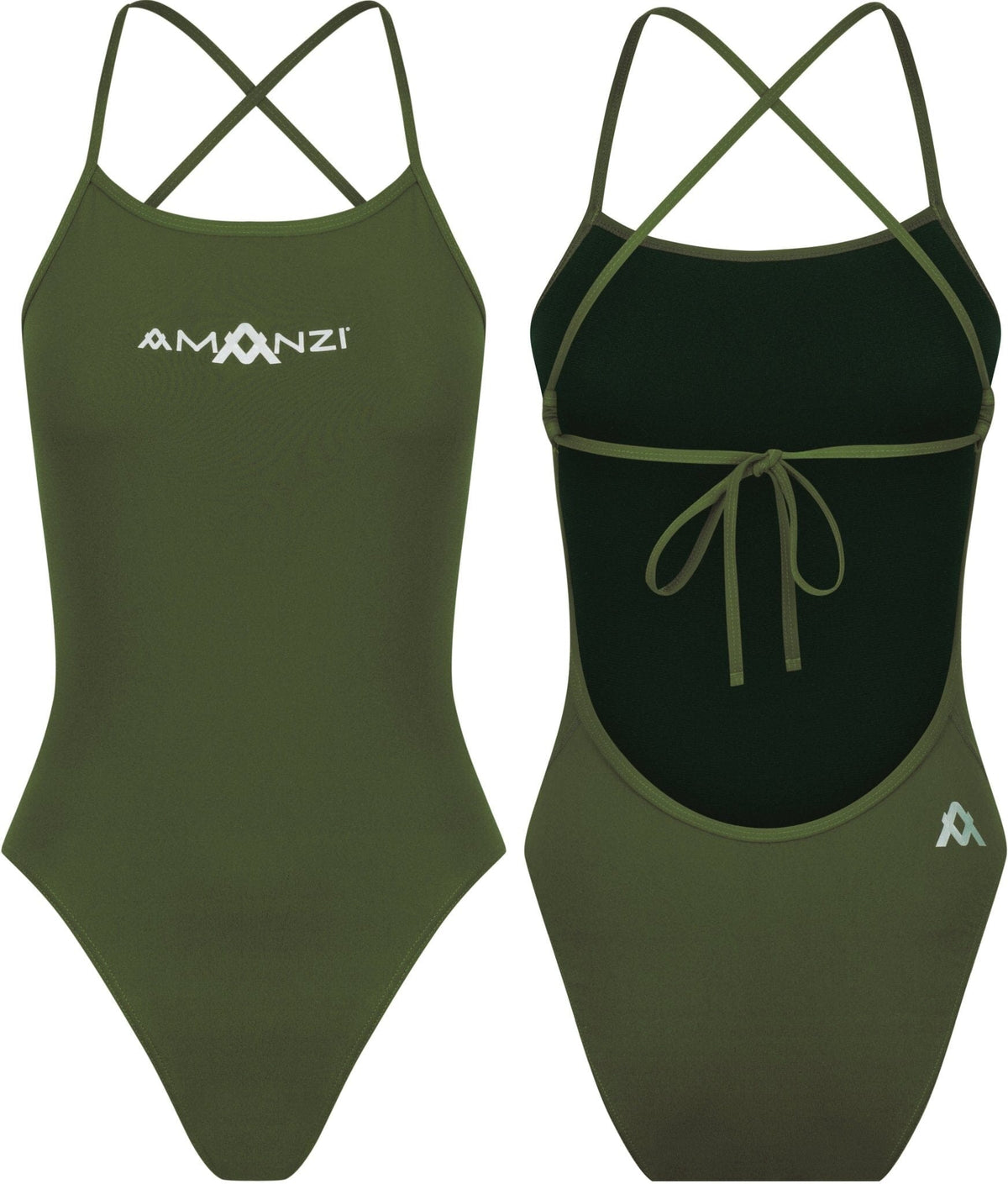 AMANZI GIRLS MEMPHIS TIE BACK ONE PIECE