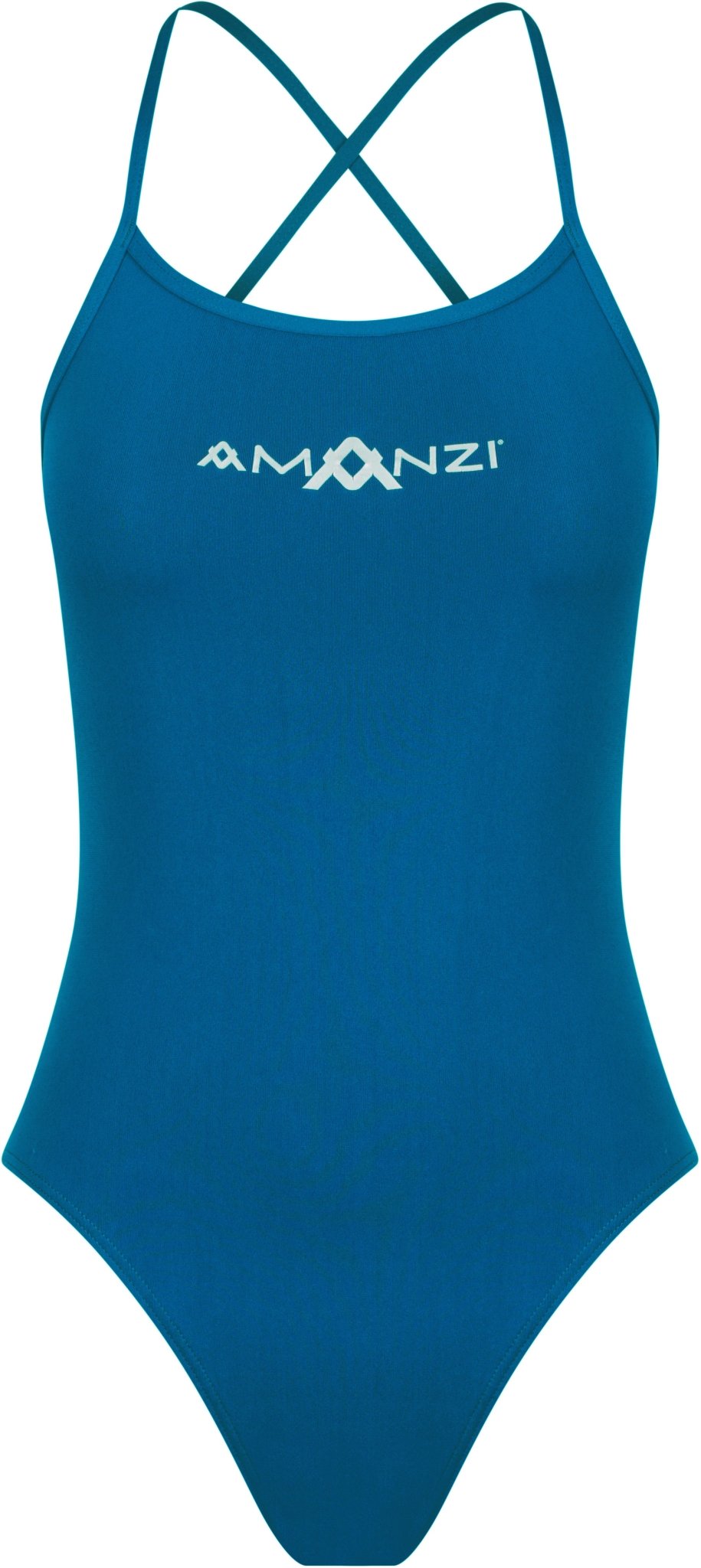 AMANZI GIRLS NEPTUNE TIE BACK ONE PIECE - SteelBlue