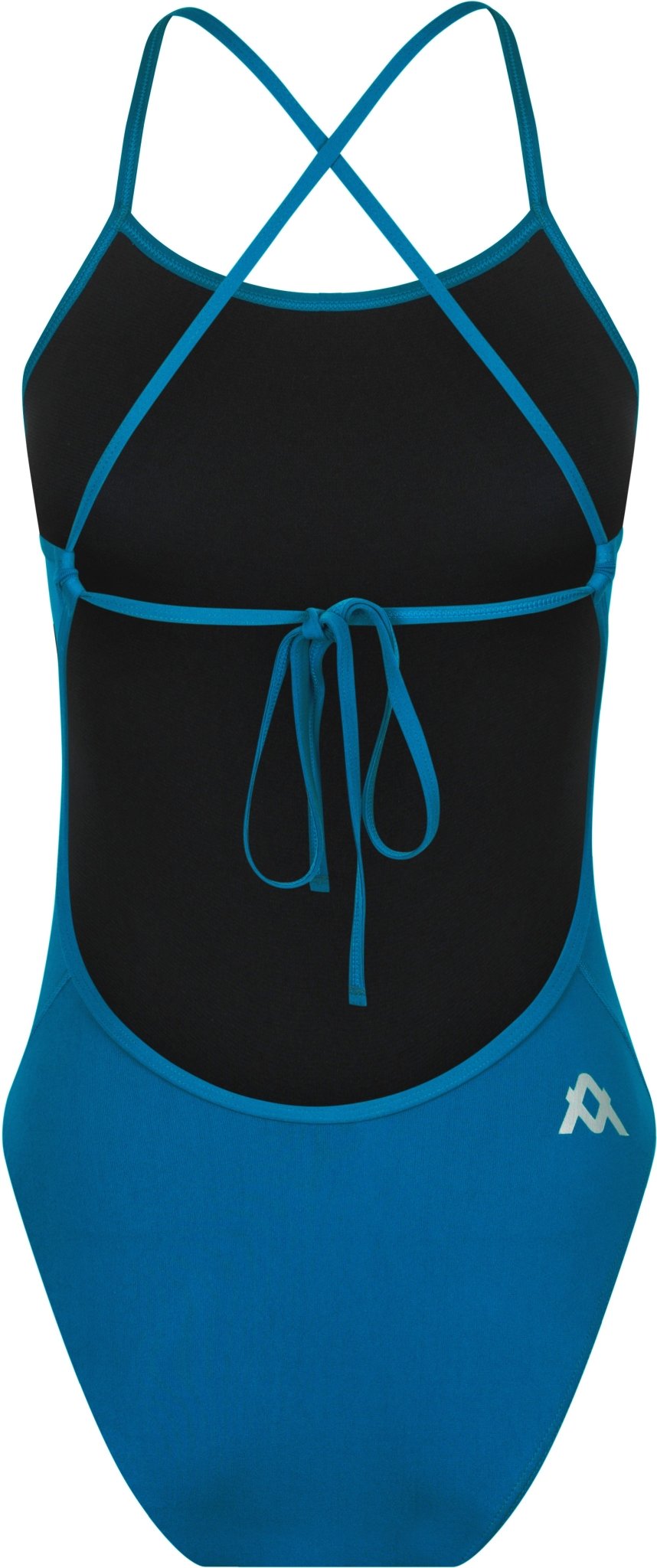 AMANZI GIRLS NEPTUNE TIE BACK ONE PIECE - SteelBlue