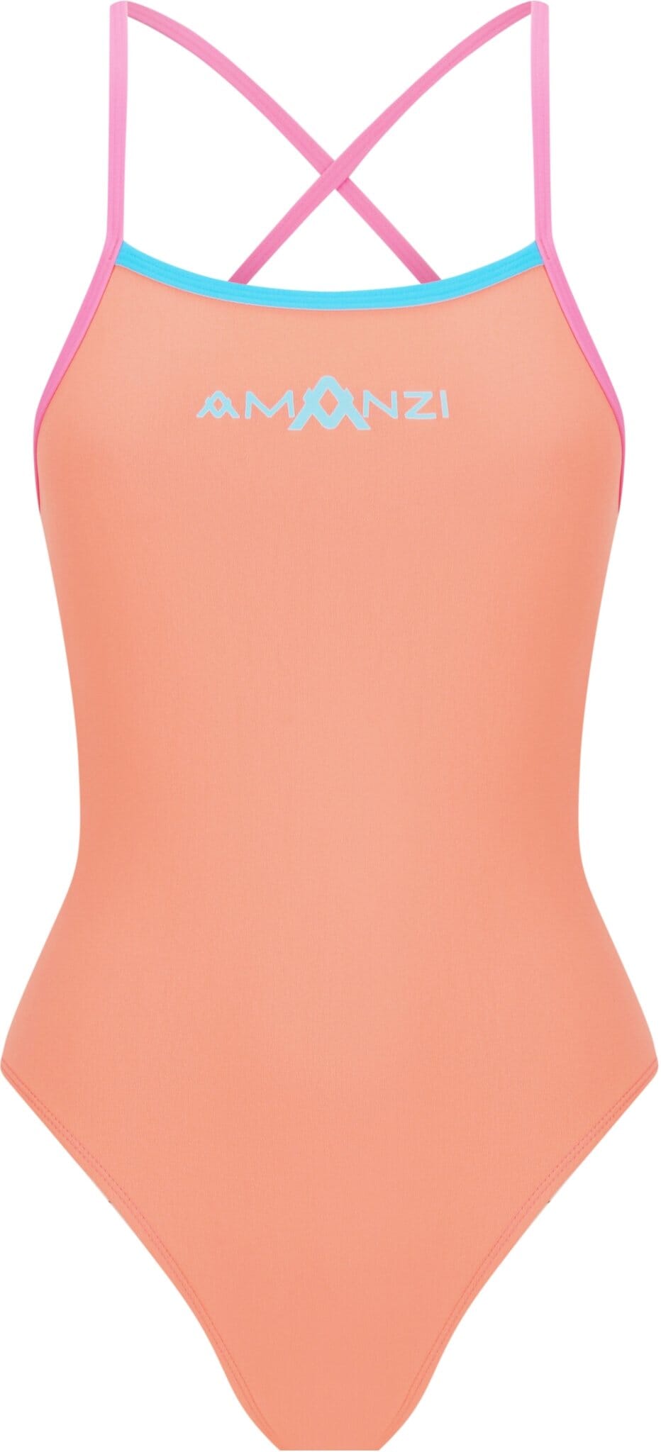 AMANZI GIRLS PASTELLA TIE BACK ONE PIECE