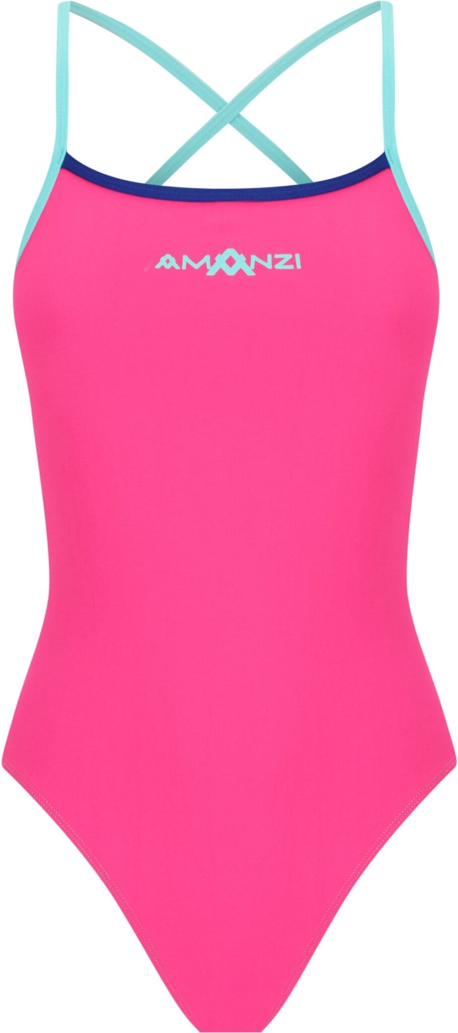 AMANZI GIRLS ROSE WATER TIE BACK ONE PIECE