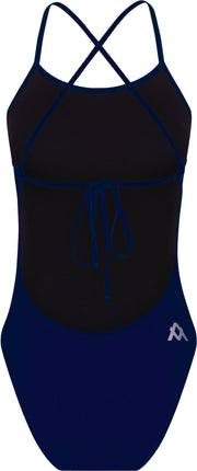 AMANZI GIRLS SAPPHIRE TIE BACK ONE PIECE