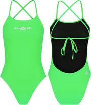 AMANZI GIRLS ZESTY TIE BACK ONE PIECE