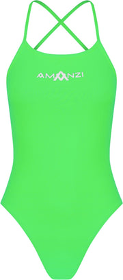 AMANZI GIRLS ZESTY TIE BACK ONE PIECE