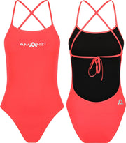 AMANZI WOMENS ATOMIC TIE BACK ONE PIECE