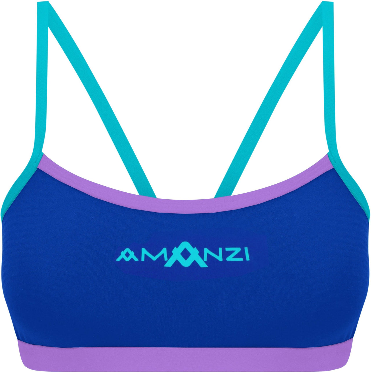 AMANZI WOMENS BALTIX BIKINI TOP - Blue