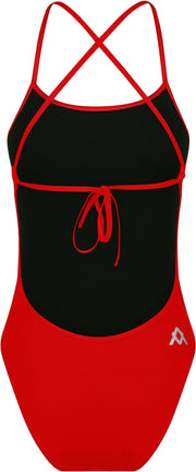 AMANZI WOMENS BLAZE TIE BACK ONE PIECE