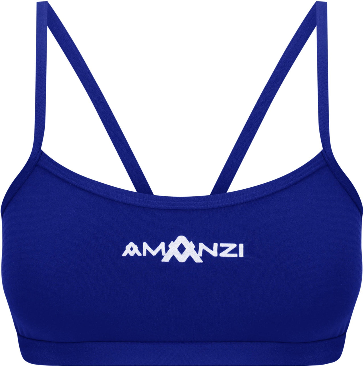 AMANZI WOMENS COBALT BIKINI TOP - Blue