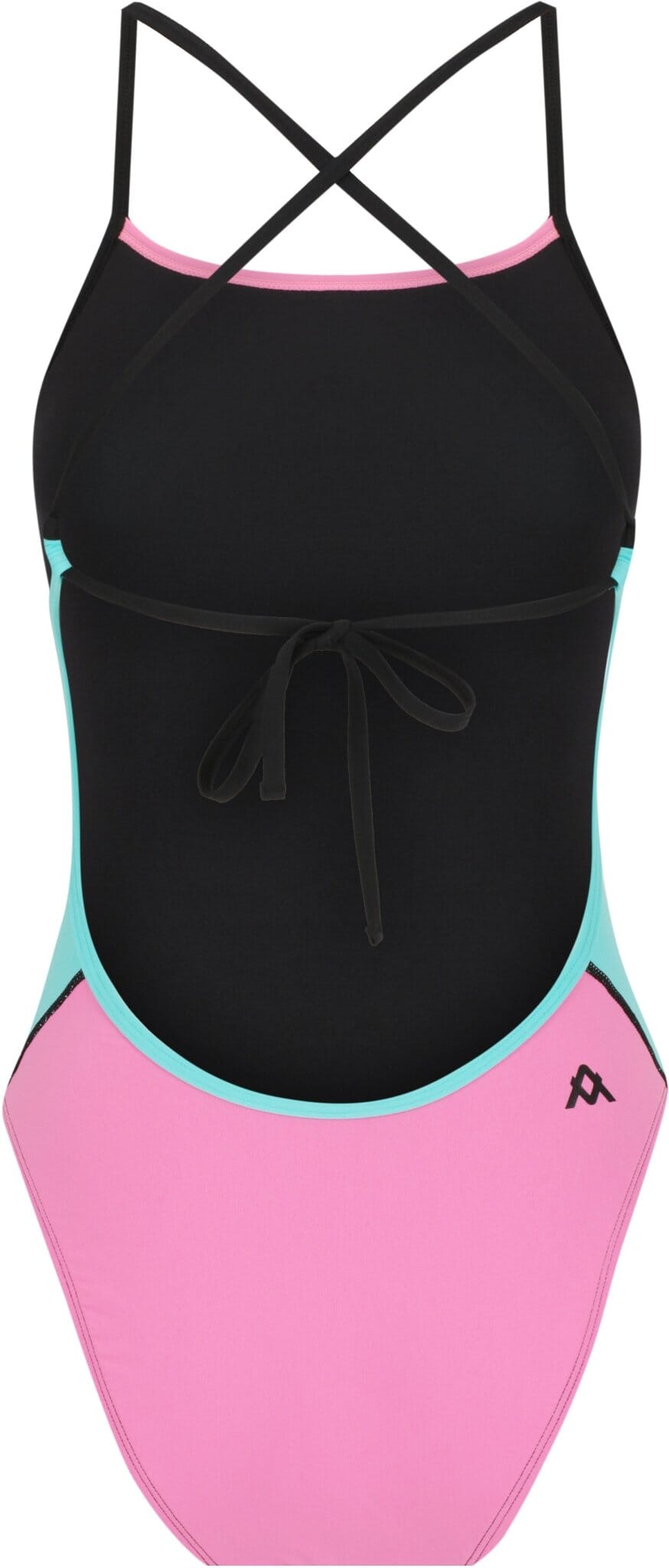 AMANZI WOMENS COTTON CANDY TIE BACK ONE PIECE