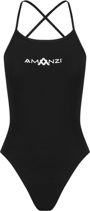 AMANZI WOMENS JET TIE BACK ONE PIECE