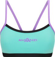 AMANZI WOMENS LAGOONA BIKINI TOP - Aqua