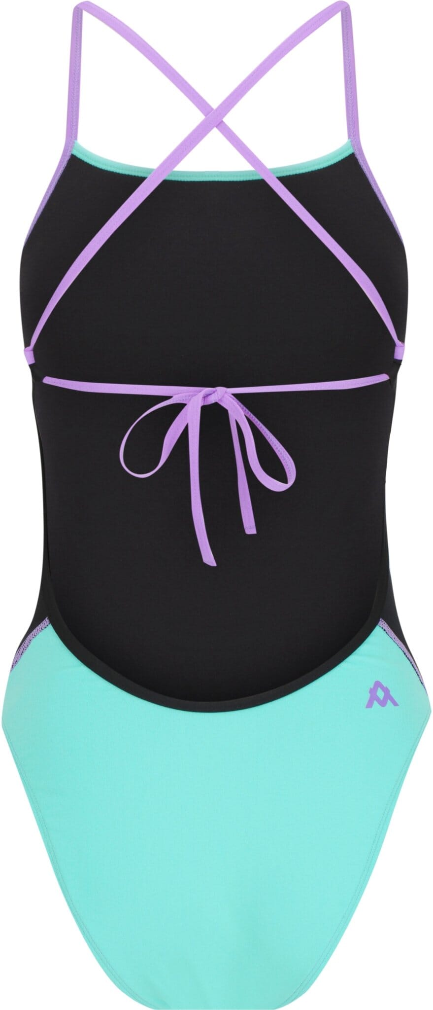 AMANZI WOMENS MYSTIC MINT TIE BACK ONE PIECE