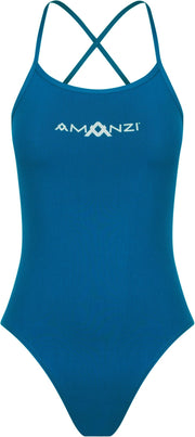 AMANZI WOMENS NEPTUNE TIE BACK ONE PIECE