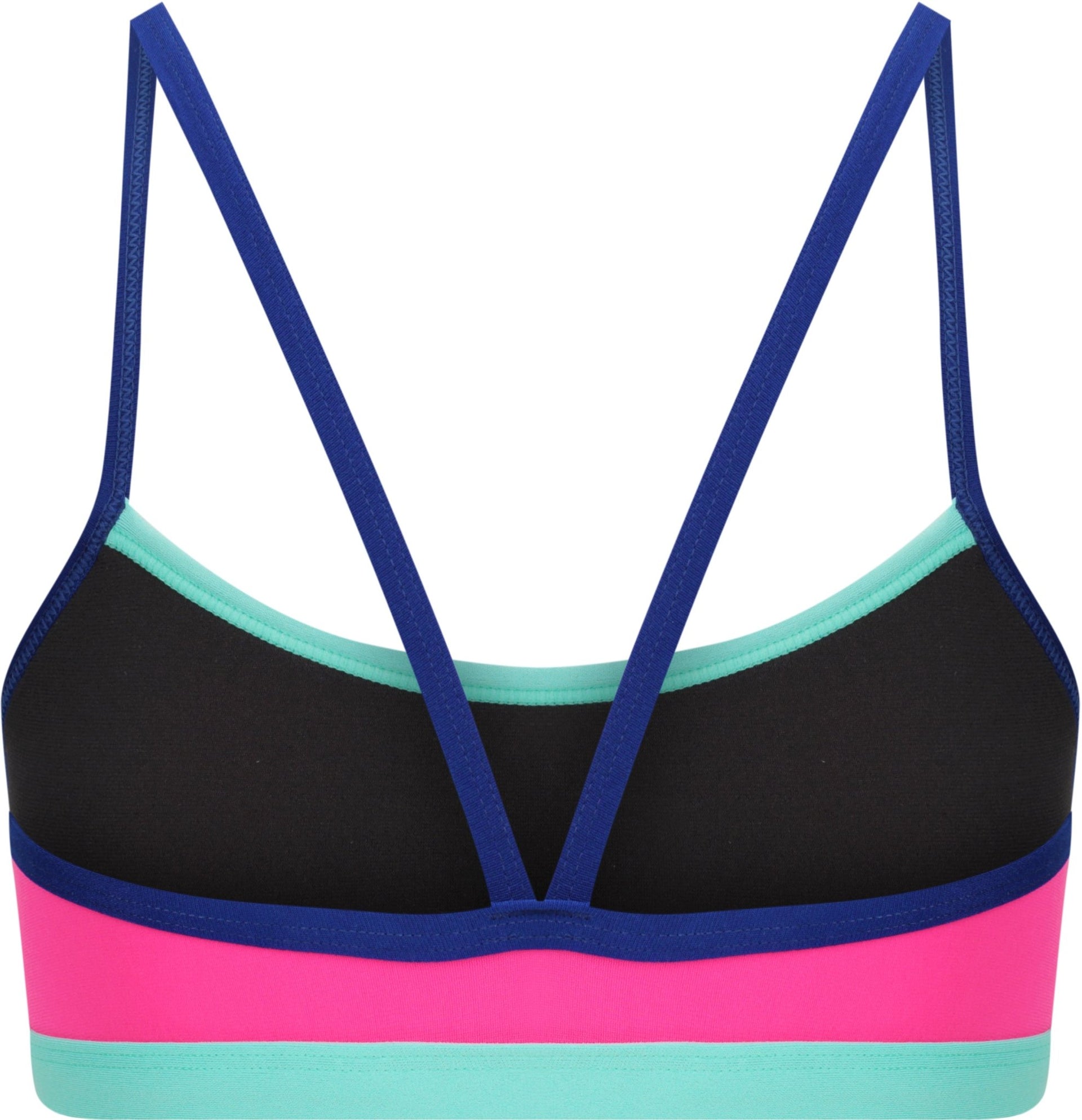 AMANZI WOMENS ROSETTE BIKINI TOP - Pink