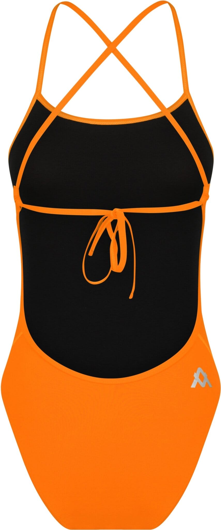 AMANZI WOMENS SHERBET TIE BACK ONE PIECE