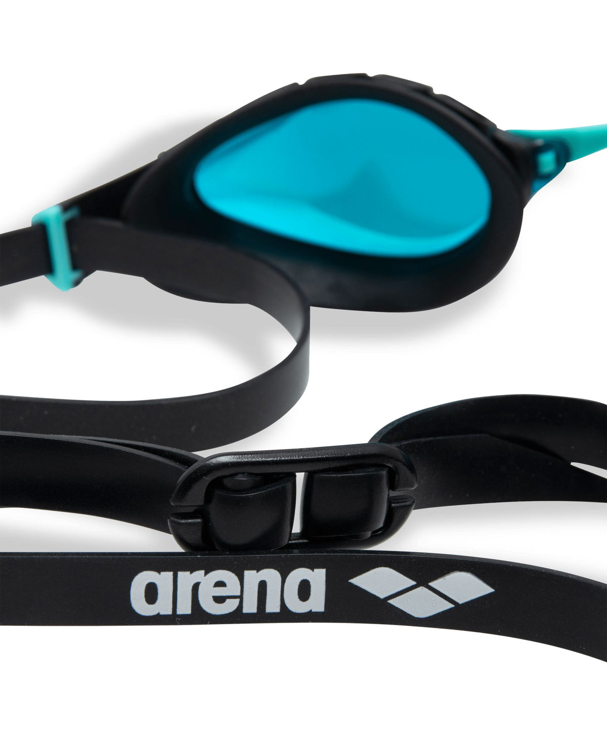 ARENA AIR SONIC MIRROR GOGGLES AQUA LENSES