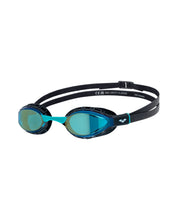 ARENA AIR SONIC MIRROR GOGGLES AQUA LENSES