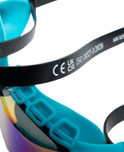 ARENA AIR SONIC MIRROR GOGGLES EMERALD LENSES