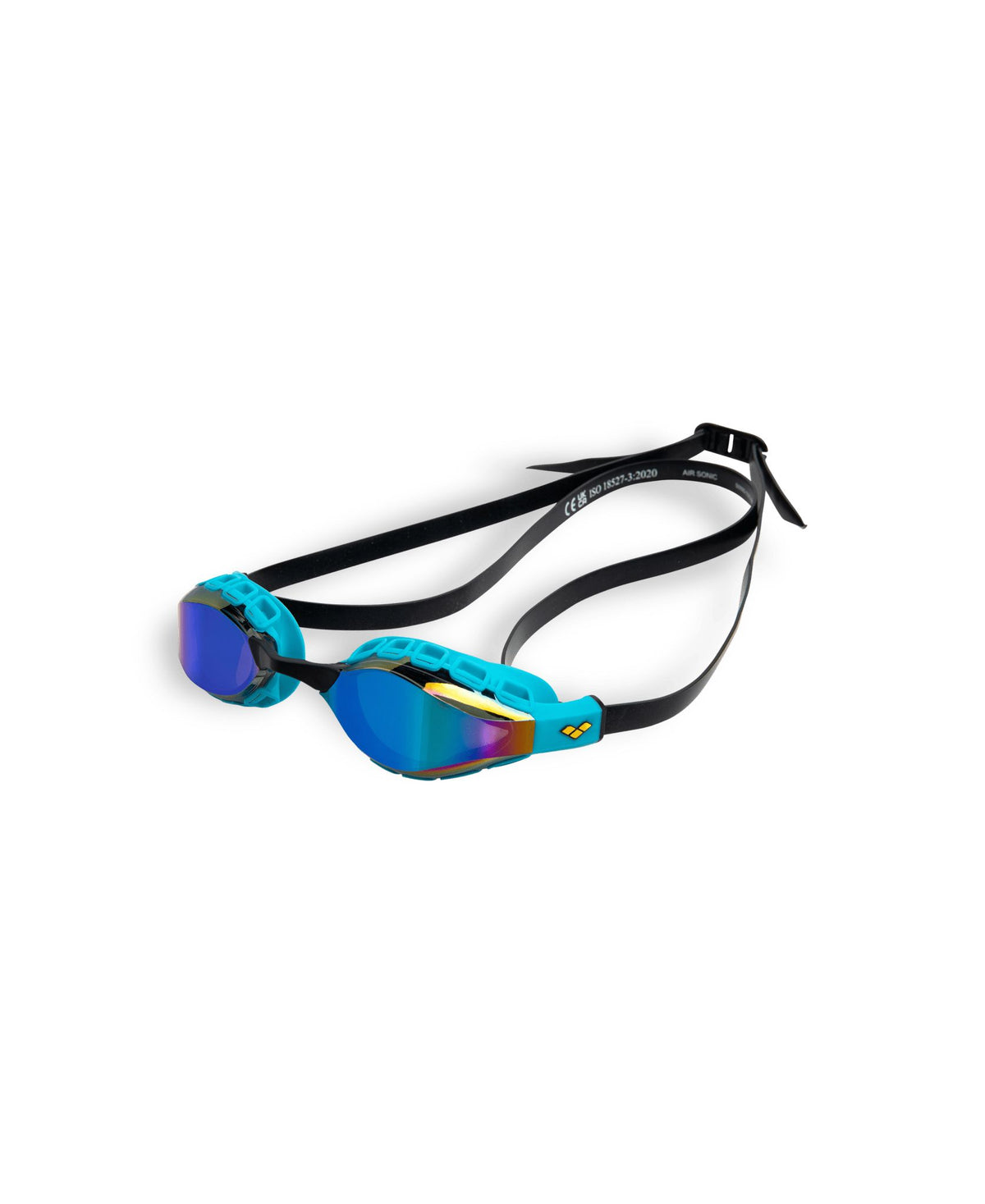 ARENA AIR SONIC MIRROR GOGGLES EMERALD LENSES