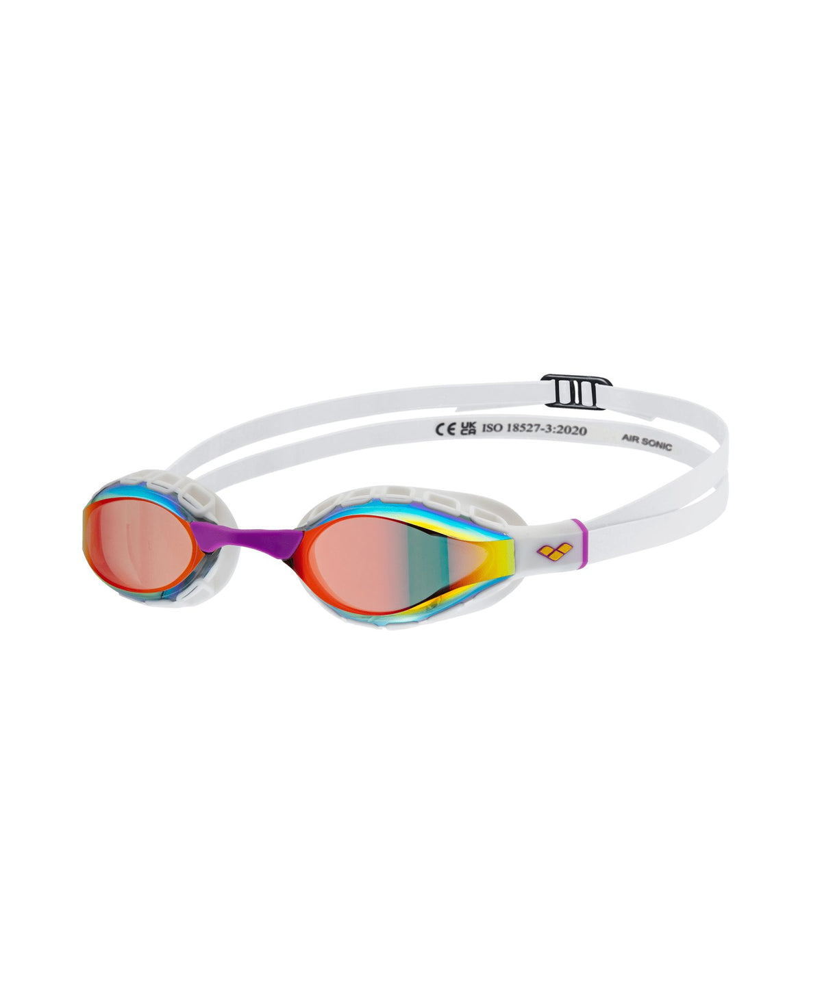 ARENA AIR SONIC MIRROR GOGGLES GOLD LENSES