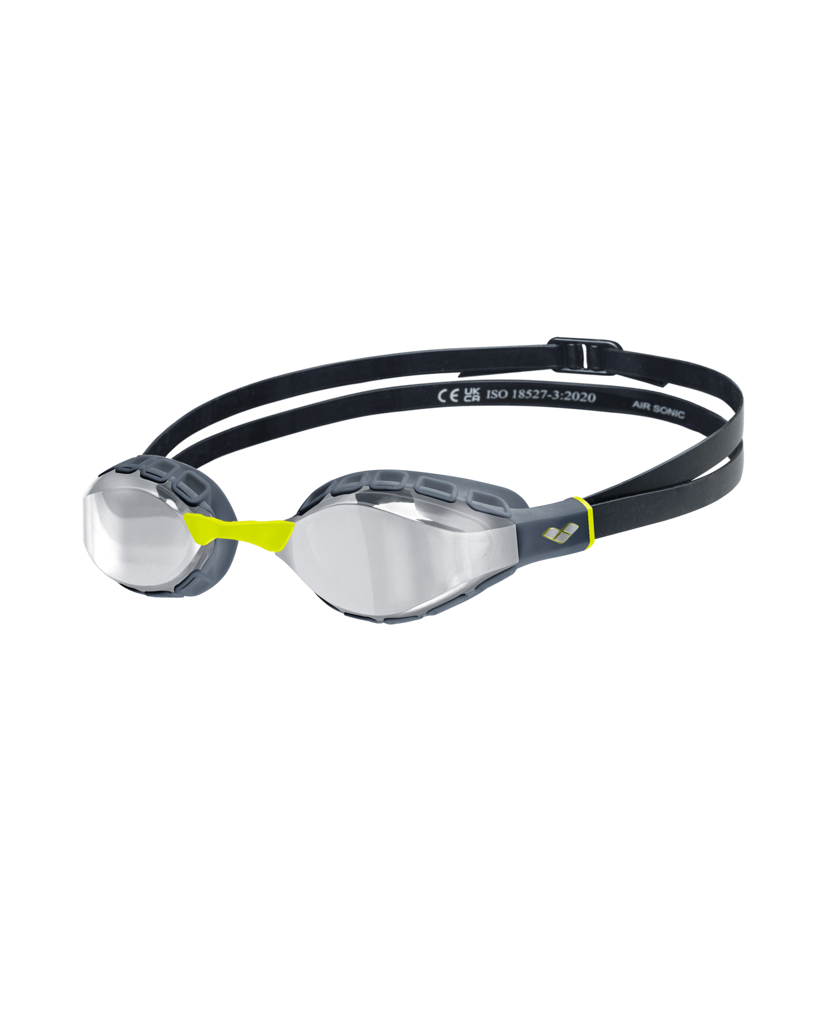 ARENA AIR SONIC MIRROR SILVER LENSES - Grey