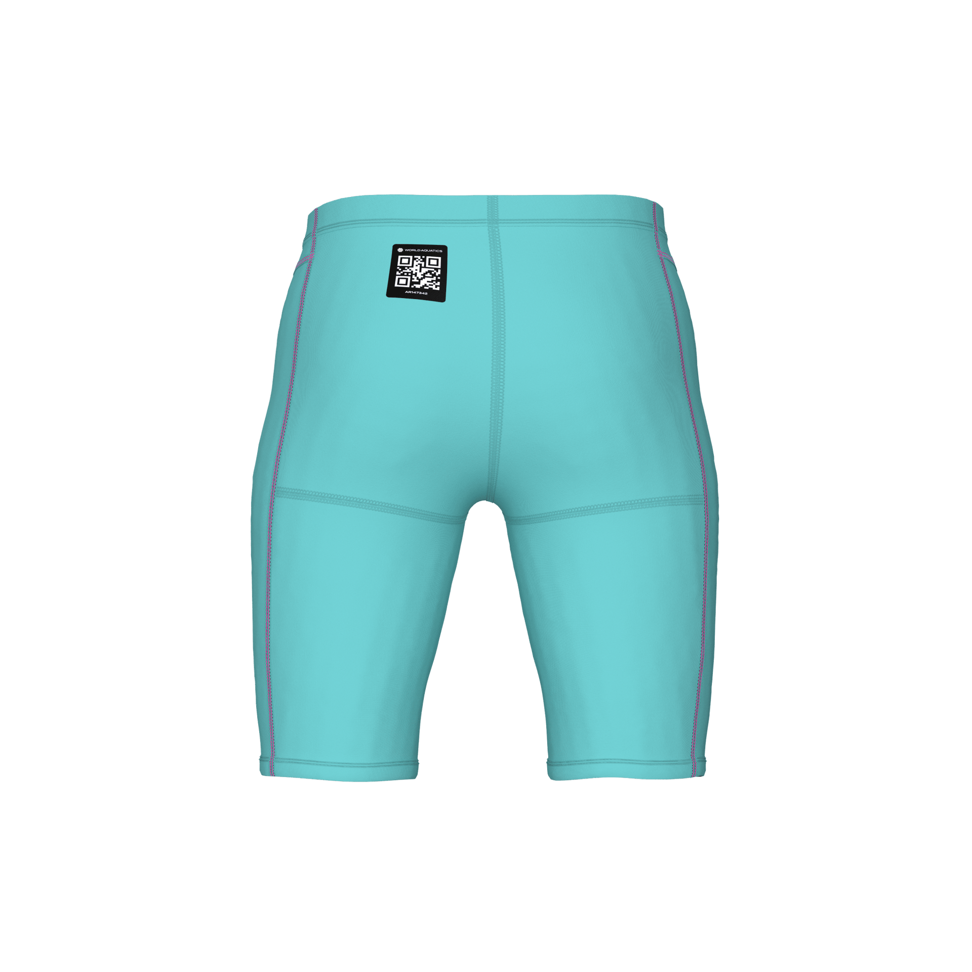 ARENA BOYS POWERSKIN IMPULSO SHOCKING PINK & WATER JAMMER - Aqua