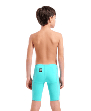 ARENA BOYS POWERSKIN IMPULSO SHOCKING PINK & WATER JAMMER - Aqua