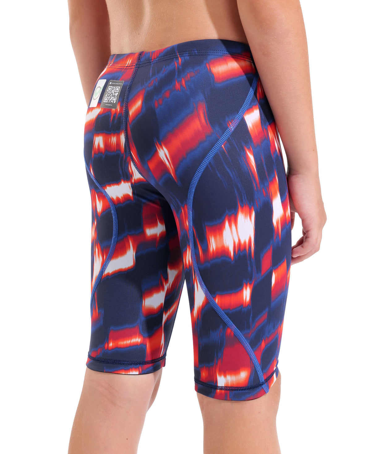 ARENA BOYS POWERSKIN ST NEXT AQUA GLEAM JAMMER