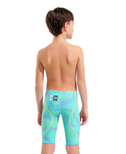ARENA BOYS POWERSKIN ST NEXT FIREFLOW SEAGLASS JAMMER - Aqua