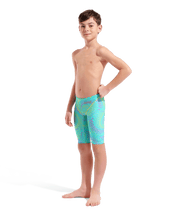 ARENA BOYS POWERSKIN ST NEXT FIREFLOW SEAGLASS JAMMER - Aqua