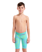 ARENA BOYS POWERSKIN ST NEXT FIREFLOW SEAGLASS JAMMER - Aqua