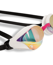 ARENA COBRA CORE SWIPE MIRROR VIOLET LENSES - White