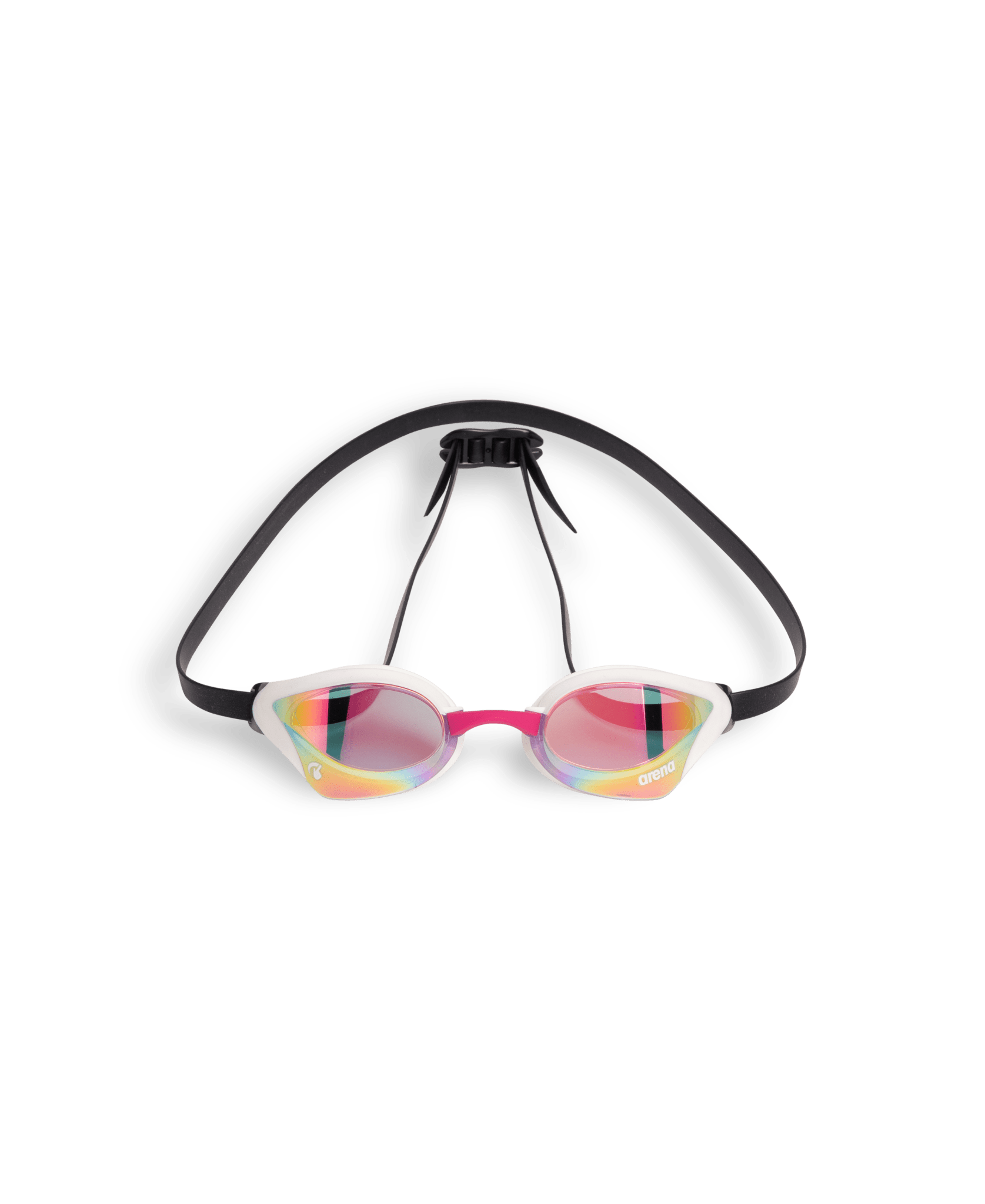 ARENA COBRA CORE SWIPE MIRROR VIOLET LENSES - White