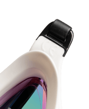 ARENA COBRA CORE SWIPE MIRROR VIOLET LENSES - White